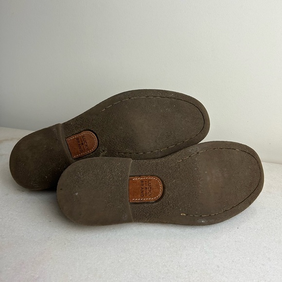 Lucky Brand Tan Leather Chukka Boots Men’s Size 11 - Picture 3 of 5